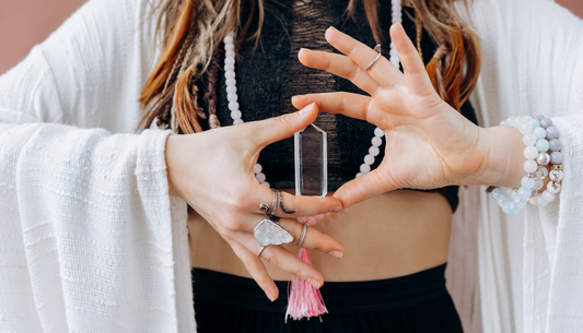 What happens to your crystal's energy field if someone else touches it?