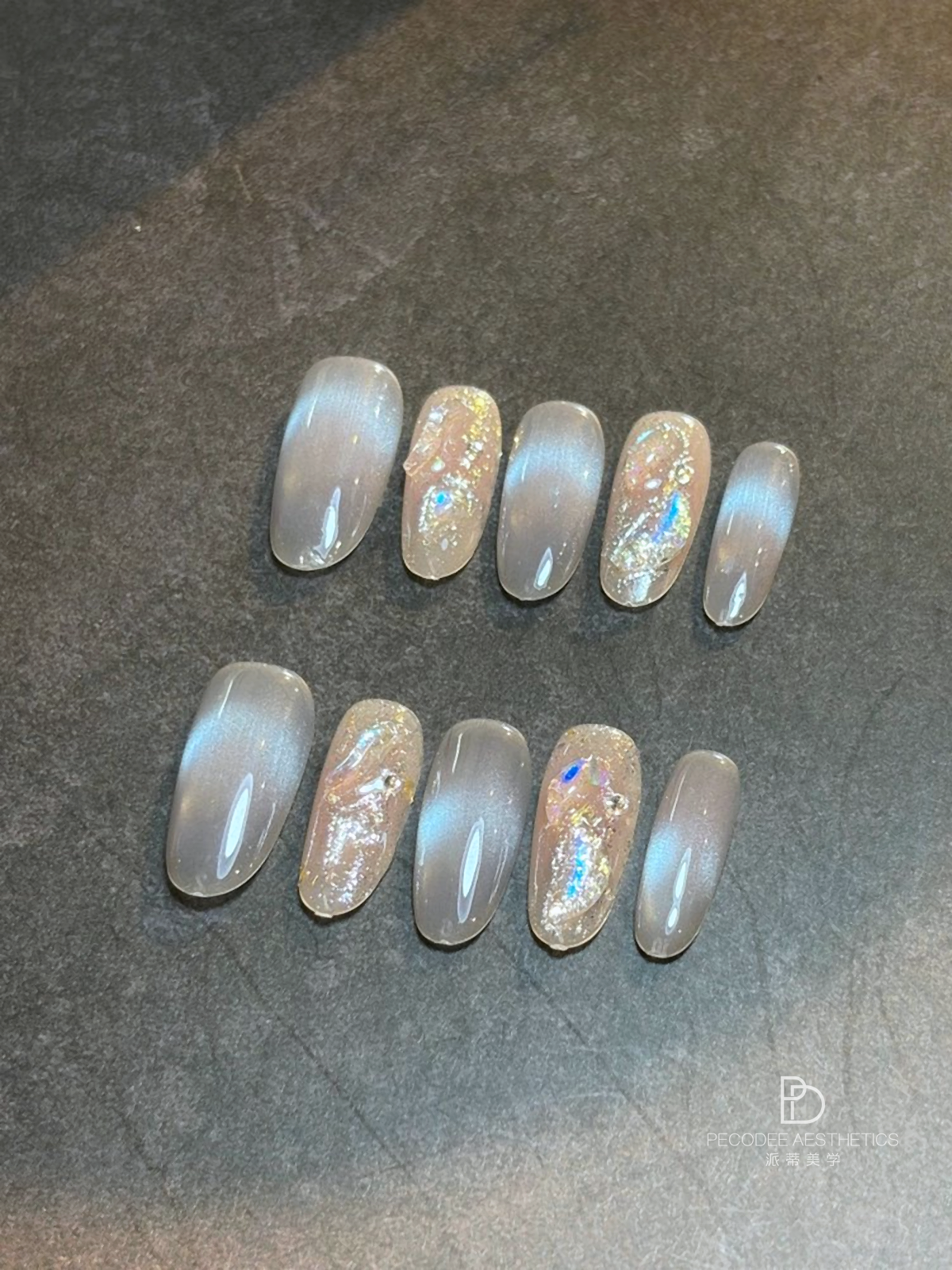 Mist Opal press-on nails cover image