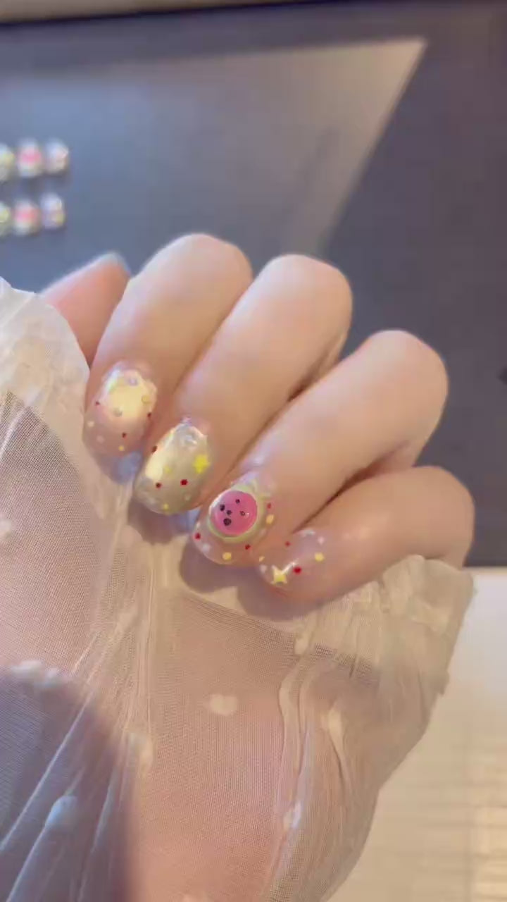Jelly Star Candy press-on nails product video
