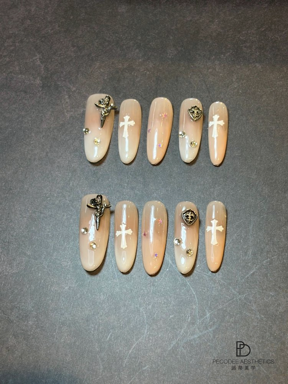 Rose Sacred Emblem press-on nails cover image